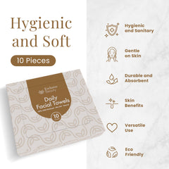 Exclusive Beauty Daily Facial Towels 10 Pack 4