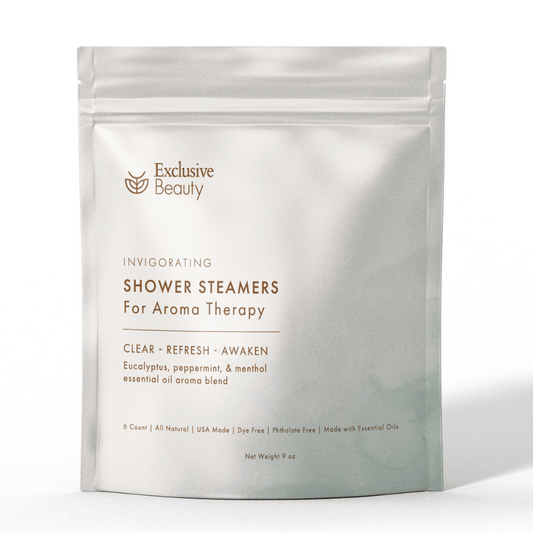 Exclusive Beauty Invigorating Shower Steamers for Aroma Therapy 6-Count