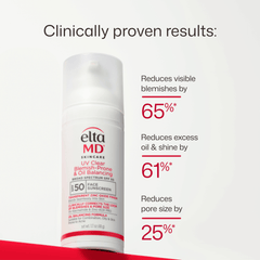 EltaMD UV Clear Acne Blemish-Prone & Oil Balancing SPF 50 lightweight sunscreen designed to protect acne-prone skin while reducing oil and visible blemishes. Available at Exclusive Beauty Club. 