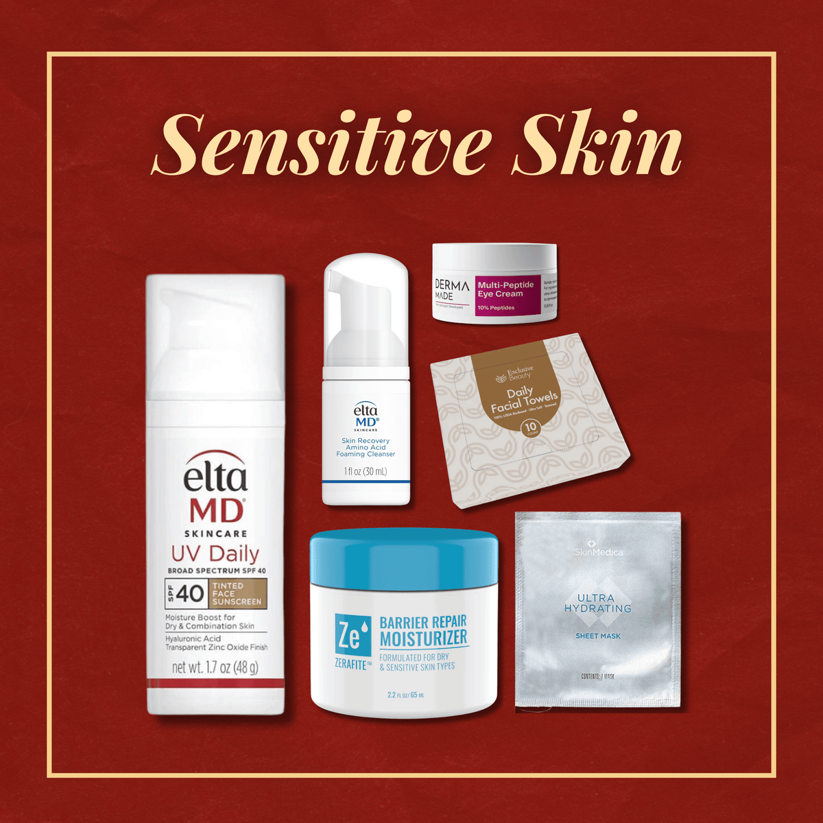 Exclusive Beauty Club Skincare Starter Set for Sensitive Skin