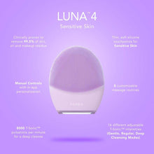 Cargar imagen en el visor de galería, FOREO LUNA 4 Sensitive Skin shop at Exclusive Beauty
