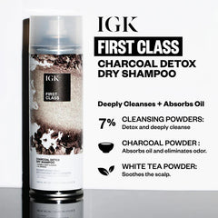 IGK First Class Charcoal Detox Dry Shampoo