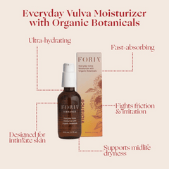 Foria Vibrance Everyday Vulva Moisturizer with Organic Botanicals