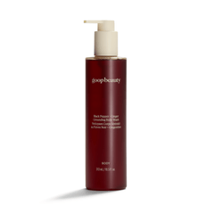 main: goop beauty Black Pepper Ginger Grounding Body Wash 10.5 fl oz pump bottle on a clean background