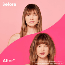Carregar imagem no visualizador da Galeria, Grande Cosmetics GrandeHAIR Full Booset Shampoo Before &amp; After shop at Exclusive Beauty

