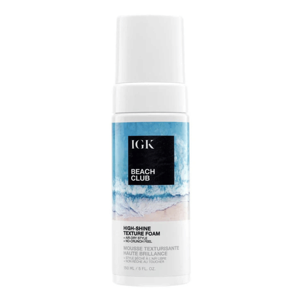 IGK Beach Club High-Shine Texture Foam