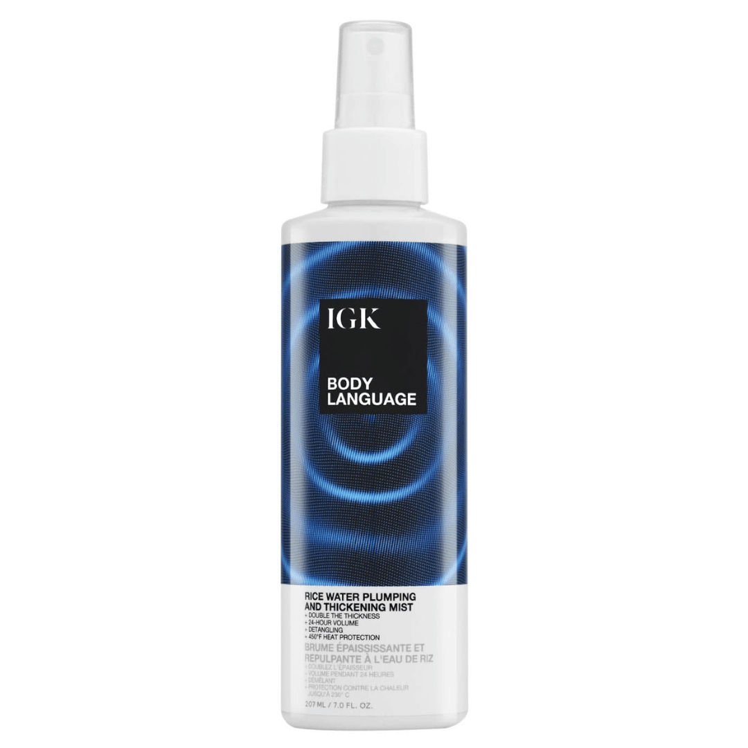IGK Body Language Rice Water Plumping and Thickening Hair Mist shop at Exclusive Beauty