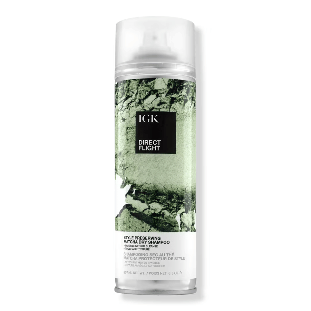 IGK Direct Flight Style Oil-Absorbing Matcha Dry Shampoo