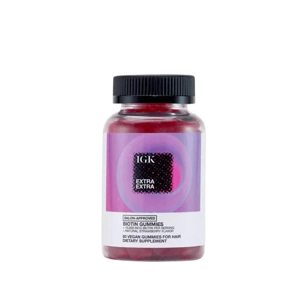 IGK Extra Extra Biotin Hair Gummies