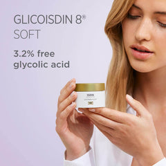 ISDIN Glicoisdin 8 SOFT Exfoliating Glycolic Acid Face Cream