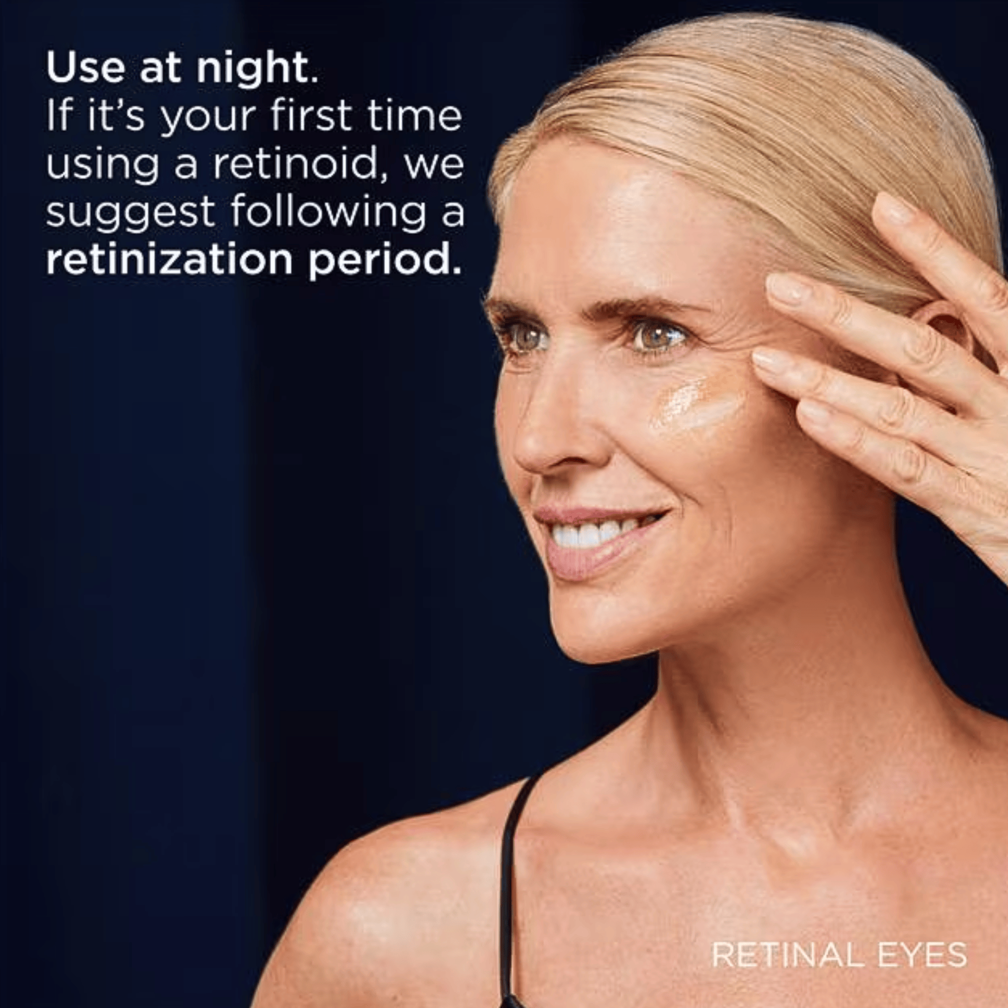 ISDIN Isdinceutics Retinal Eyes anti-aging eye serum for under-eye wrinkles and dark circles. Available at Exclusive Beauty Club.