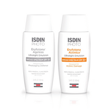 Load image into Gallery viewer, ISDIN Eryfotona Suncare Bundle Tinted &amp; Non-tinted Sunscreen shop at Exclusive Beauty Club
