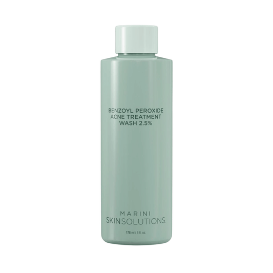 Marini Skin Solutions Benzoyl Peroxide Acne Treatment Wash 2.5% shop at Exclusive Beauty Club