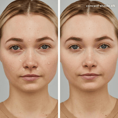 Jane Iredale PureMatch Concealer Before/After in 4N Shop At Exclusive Beauty