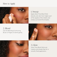 How To Use Jane Iredale Glow Time Blush Stick Shop At Exclusive Beauty