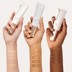 Jane Iredale Glow Time BB Cream Shades on Skin Shop At Exclusive Beauty