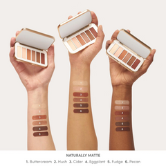 Jane Iredale PurePressed Eyeshadow Palette Naturally Matte Swatches Shop At Exclusive Beauty