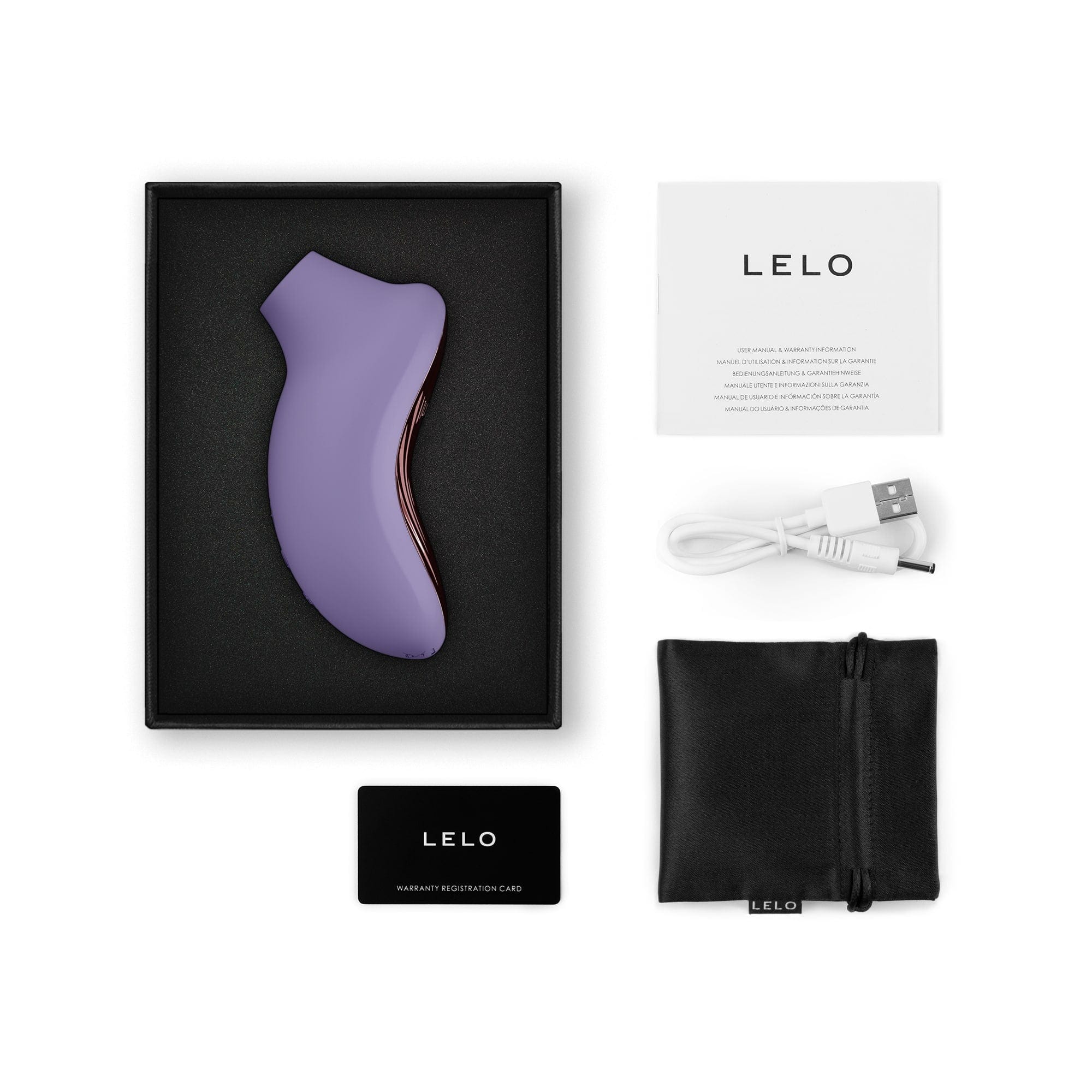 LELO SONA3 Open Pack Violet Dusk 2000 4