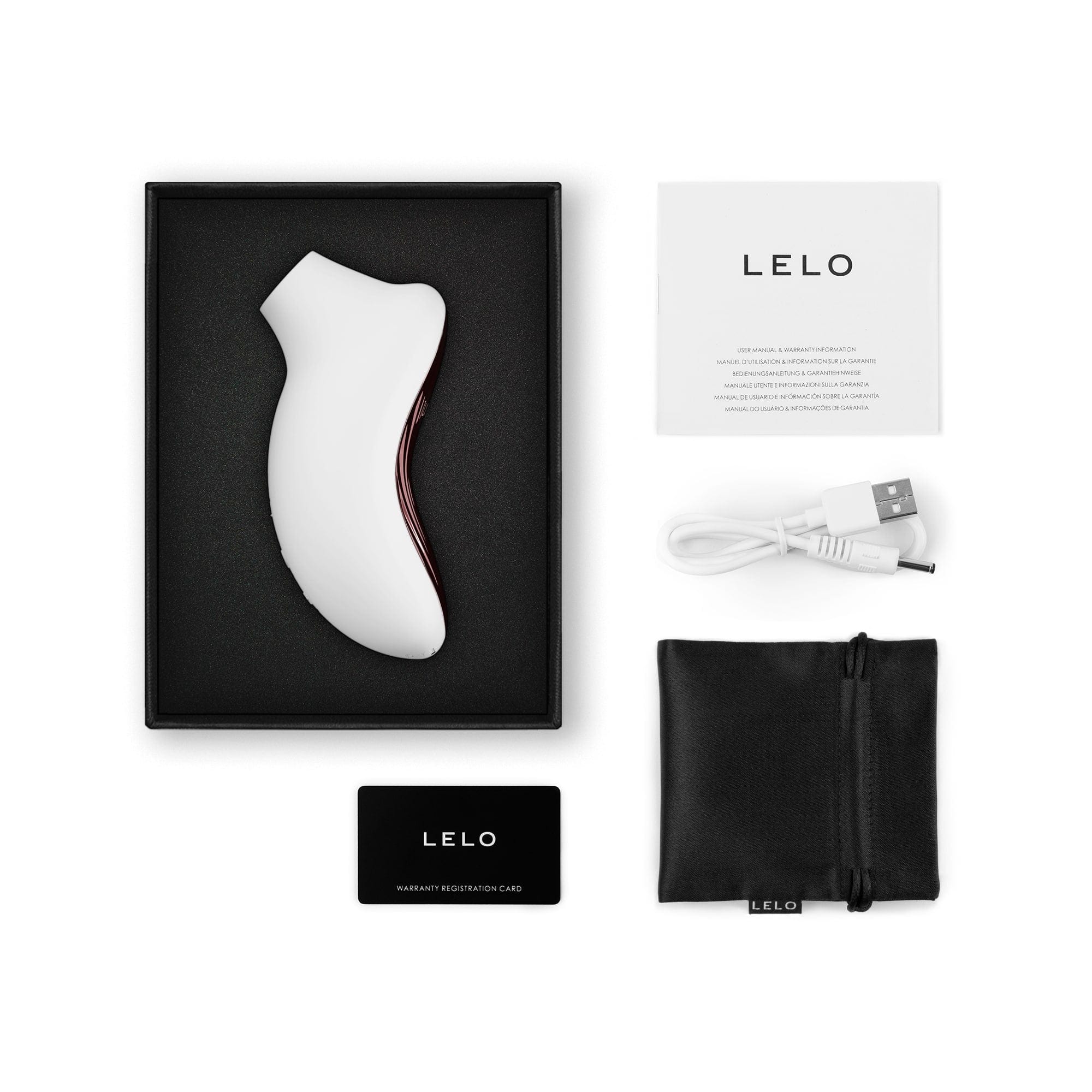 LELO SONA3 Open Pack White 2000 4