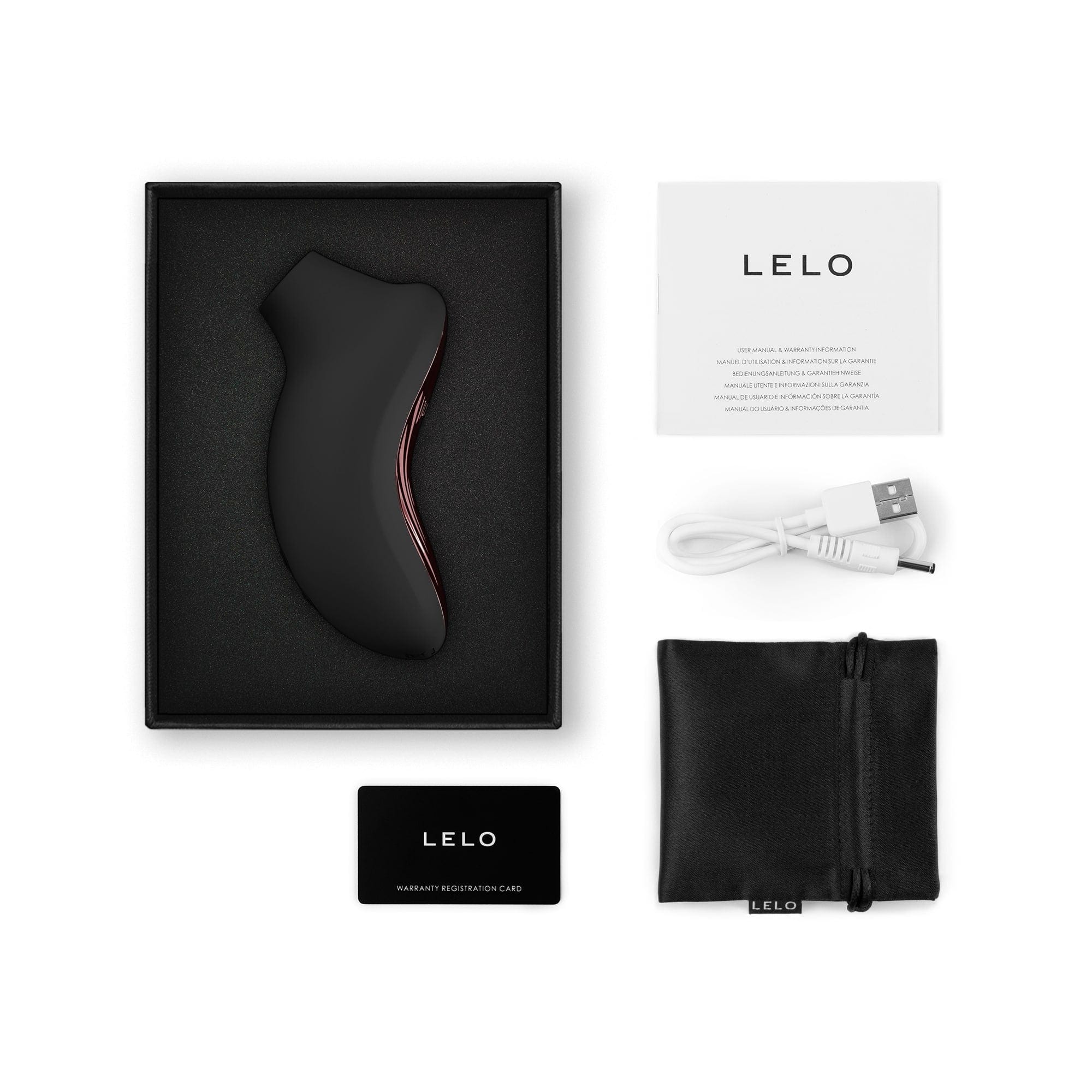 LELO SONA3 cruise Open Pack Black 2000 3