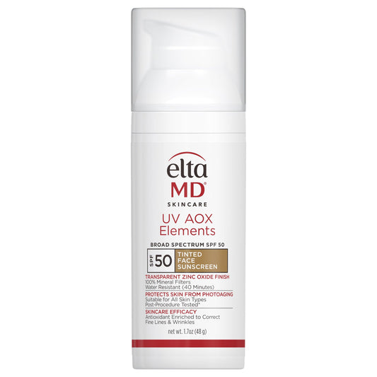 EltaMD UV AOX Elements SPF 50 Tinted Face Sunscreen shop at Exclusive Beauty Club