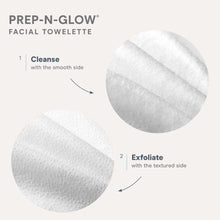 将图片加载到图库查看器，NuFACE Prep-N-Glow Exfoliating &amp; Hydrating Facial Wipes  Shop at Exclusive Beauty Club
