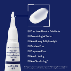 Obagi Medical Lip Therapy AHA+PHA SMOOTHING MICRO-PEEL at Exclusive Beauty Club. Night treatment for soft, smooth lips.