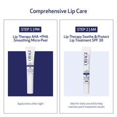 Obagi Medical Lip Therapy SOOTHE & PROTECT LIP TREATMENT BROAD SPECTRUM SPF 30 from Exclusive Beauty Club. Hydrate and Plump lips while protecting from sun damage.