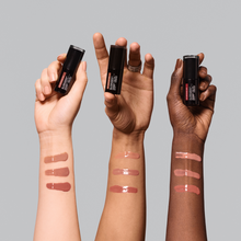 Load image into Gallery viewer, Pavise Lip Defense SPF30 Tinted Lip Oil Swatches Shop at Exclusive Beauty
