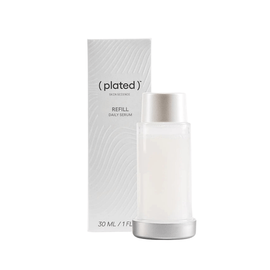 Plated Skin Science DAILY Serum REFILL shop at Exclusive Beauty Club