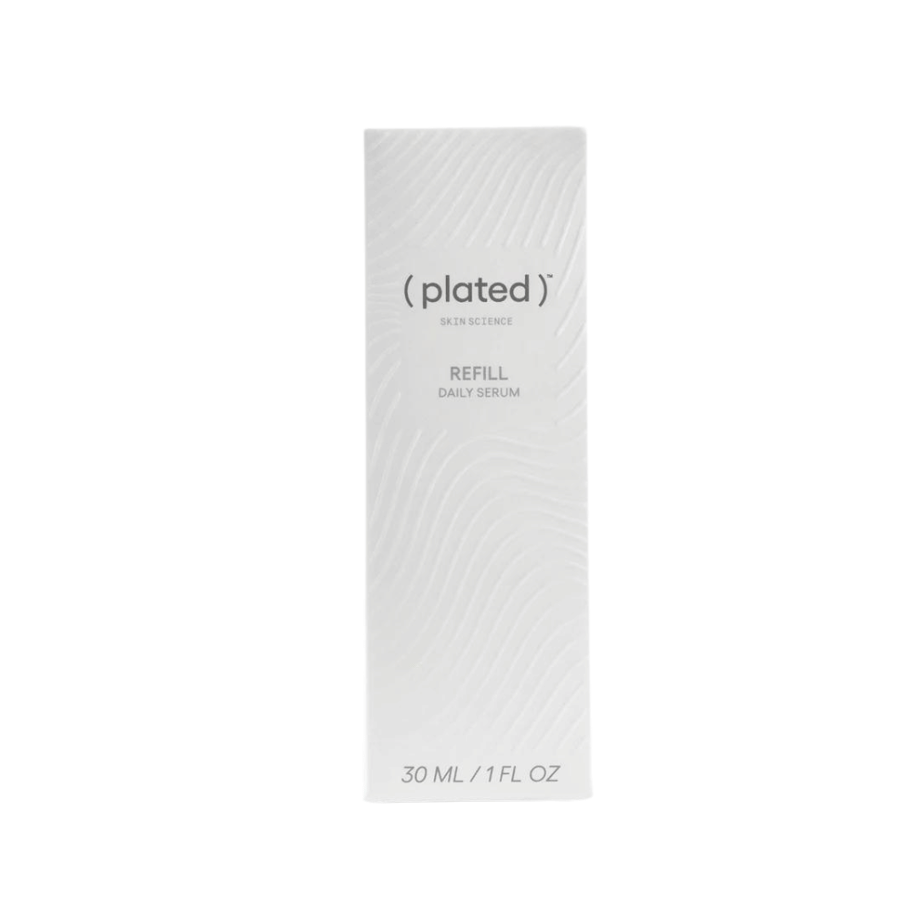 Plated Skin Science DAILY Serum REFILL shop at Exclusive Beauty Club