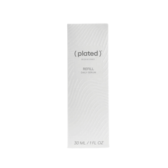 Plated Skin Science DAILY Serum REFILL shop at Exclusive Beauty Club