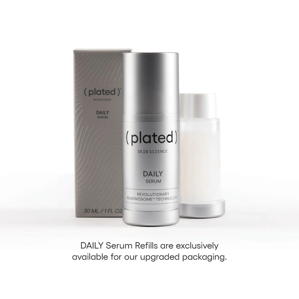 Plated Skin Science DAILY Serum REFILL shop at Exclusive Beauty Club
