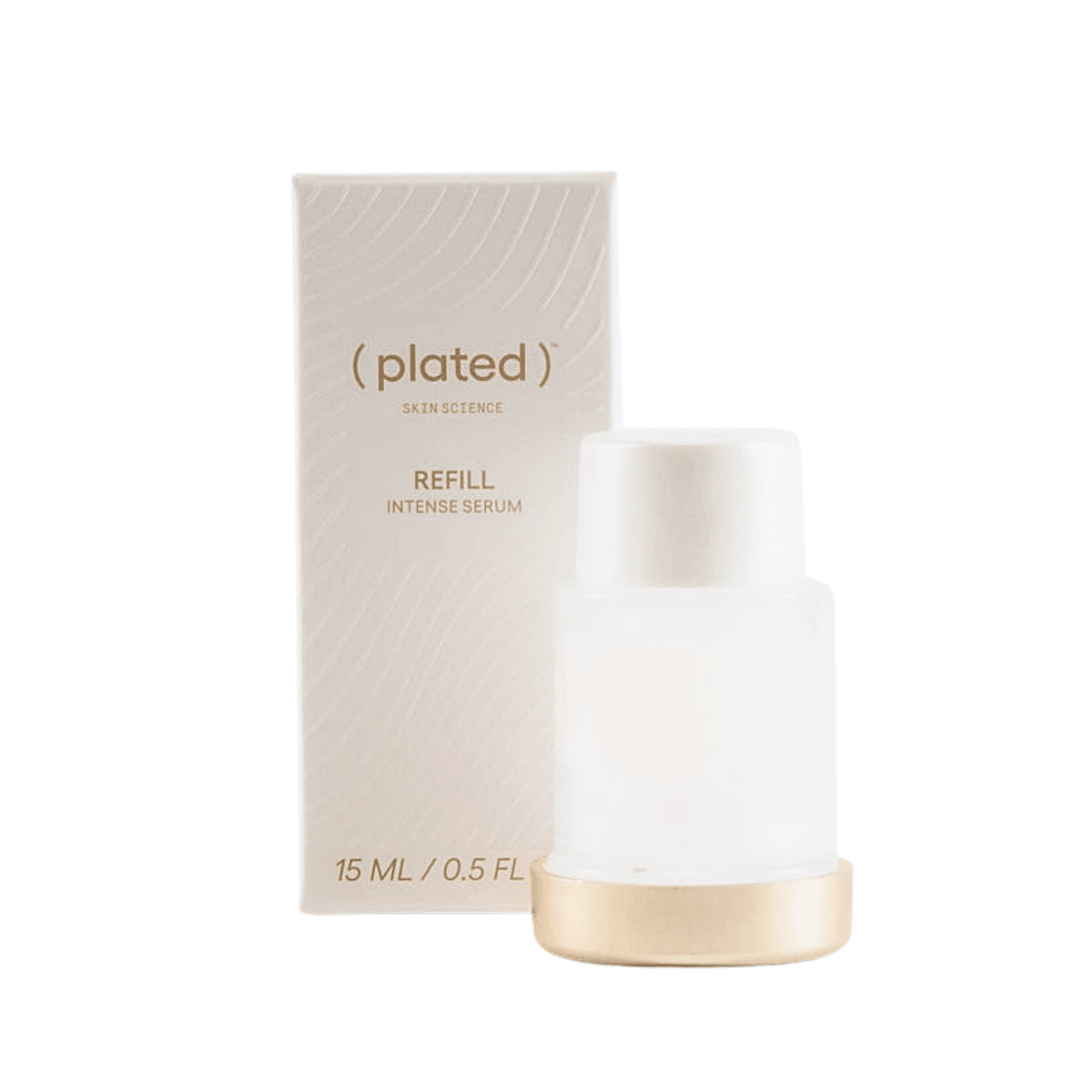 Plated Skin Science INTENSE Serum REFILL shop at Exclusive Beauty Club Anti-aging Skincare