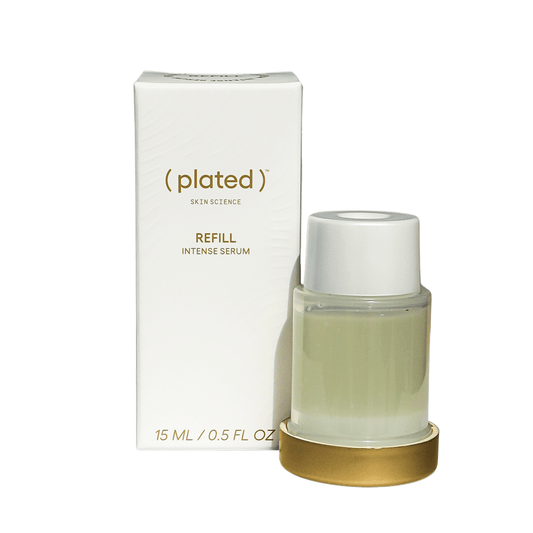 Plated Skin Science INTENSE Serum REFILL shop at Exclusive Beauty Club Anti-aging Skincare