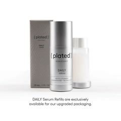 Plated Skin Science DAILY Serum REFILL shop at Exclusive Beauty