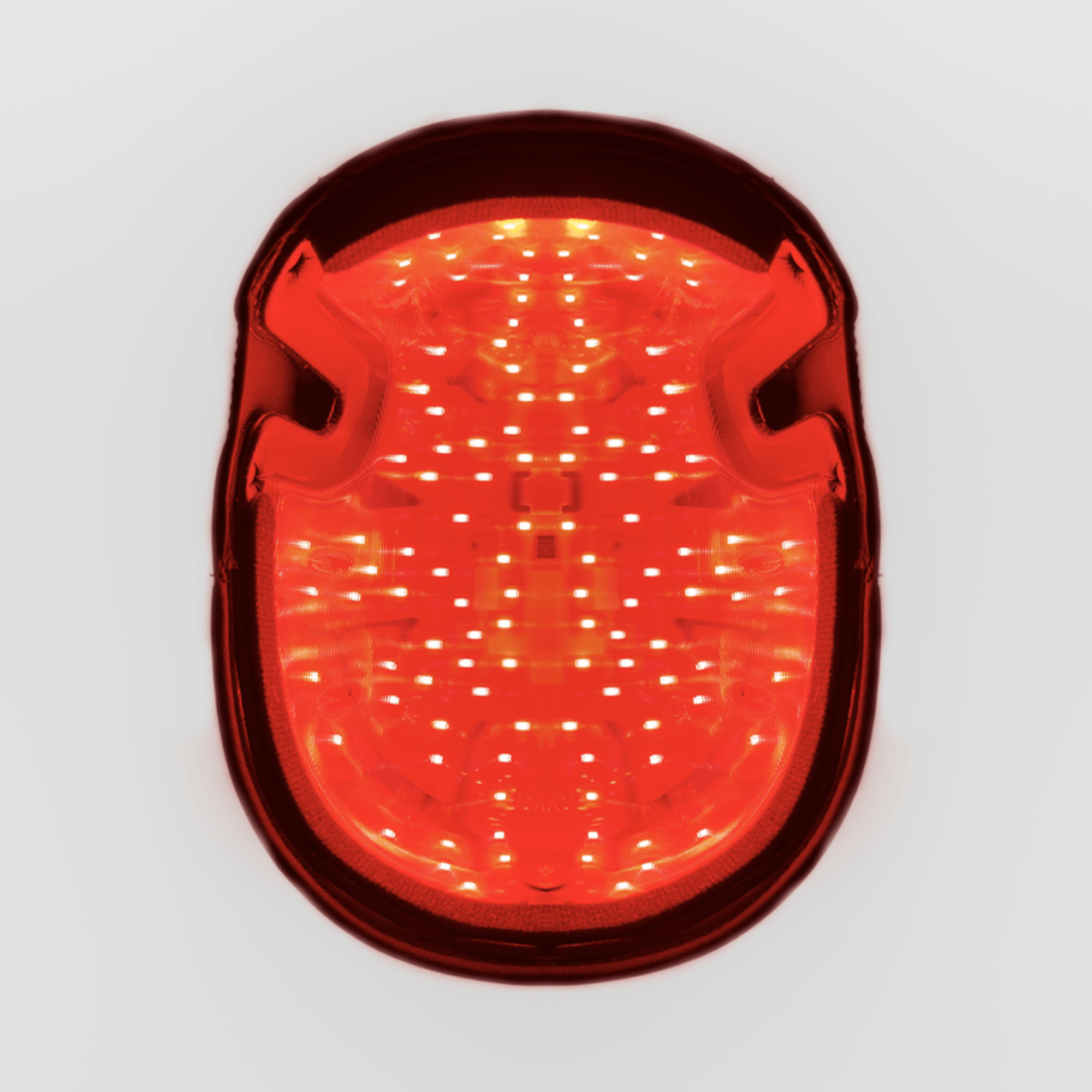 REVIAN Red Hair Growth System LED therapy cap designed to improve hair density and thickness with dual-wavelength light technology. Available at Exclusive Beauty Club.