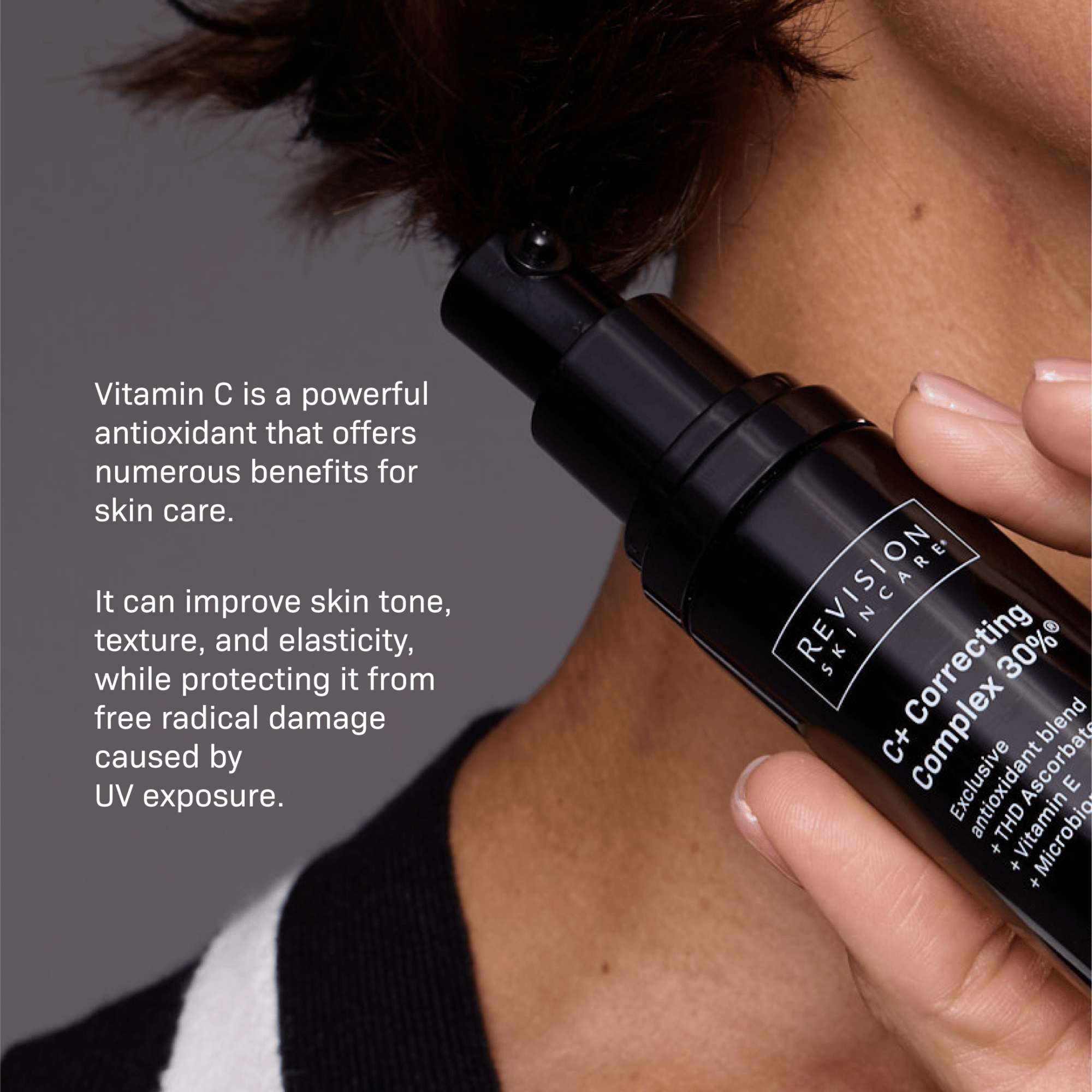 Shop Revision Skincare C+ Correcting Complex 30% at Exclusive Beauty Club Vitamin C Serums