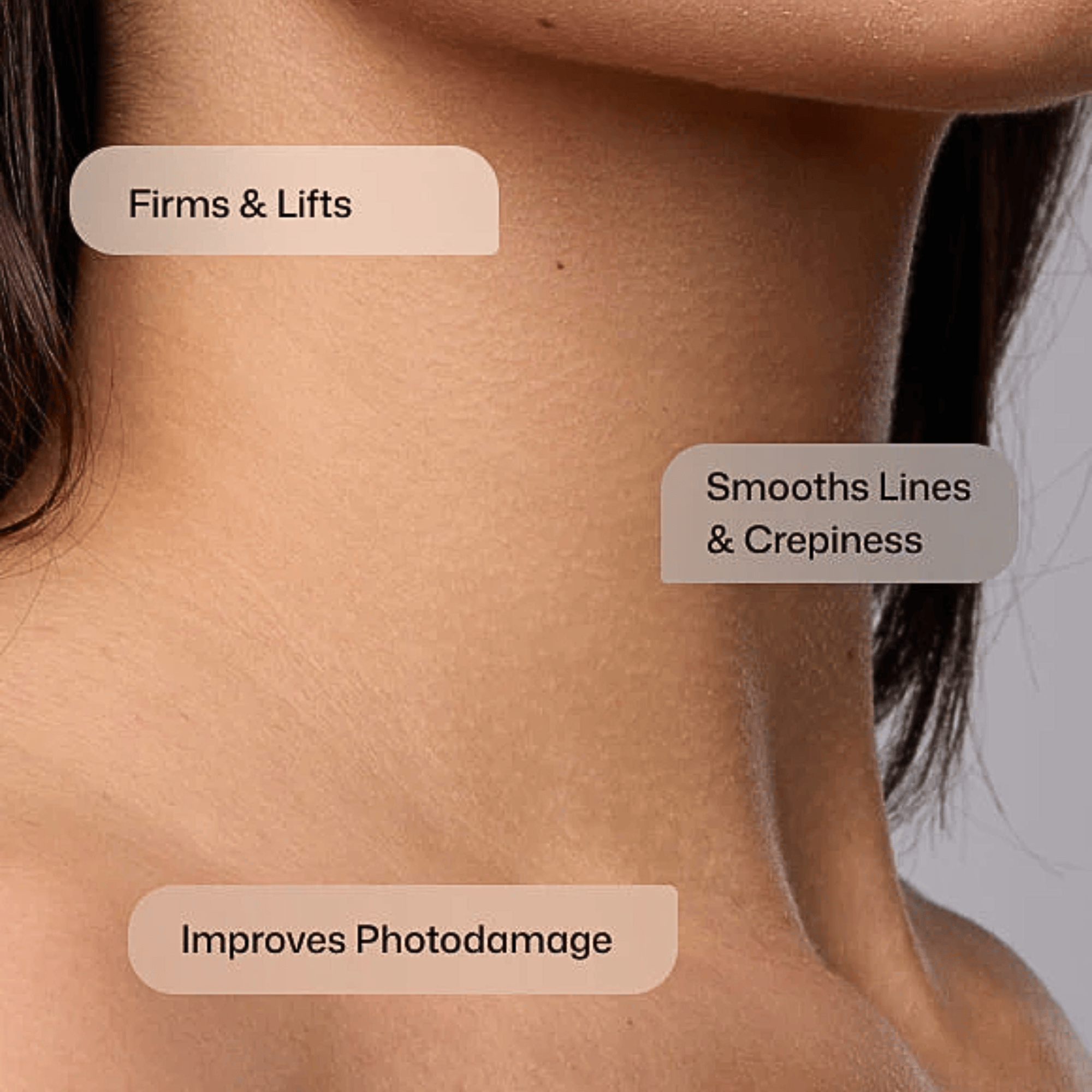 Revision Skincare Nectifirm to Smooth Neck Lines and Wrinkles. Shop now at Exclusive Beauty Club