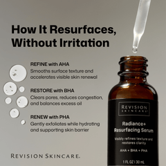 Shop Revision Skincare Radiance+ Resurfacing Serum at Exclusive Beauty Club Face Serum