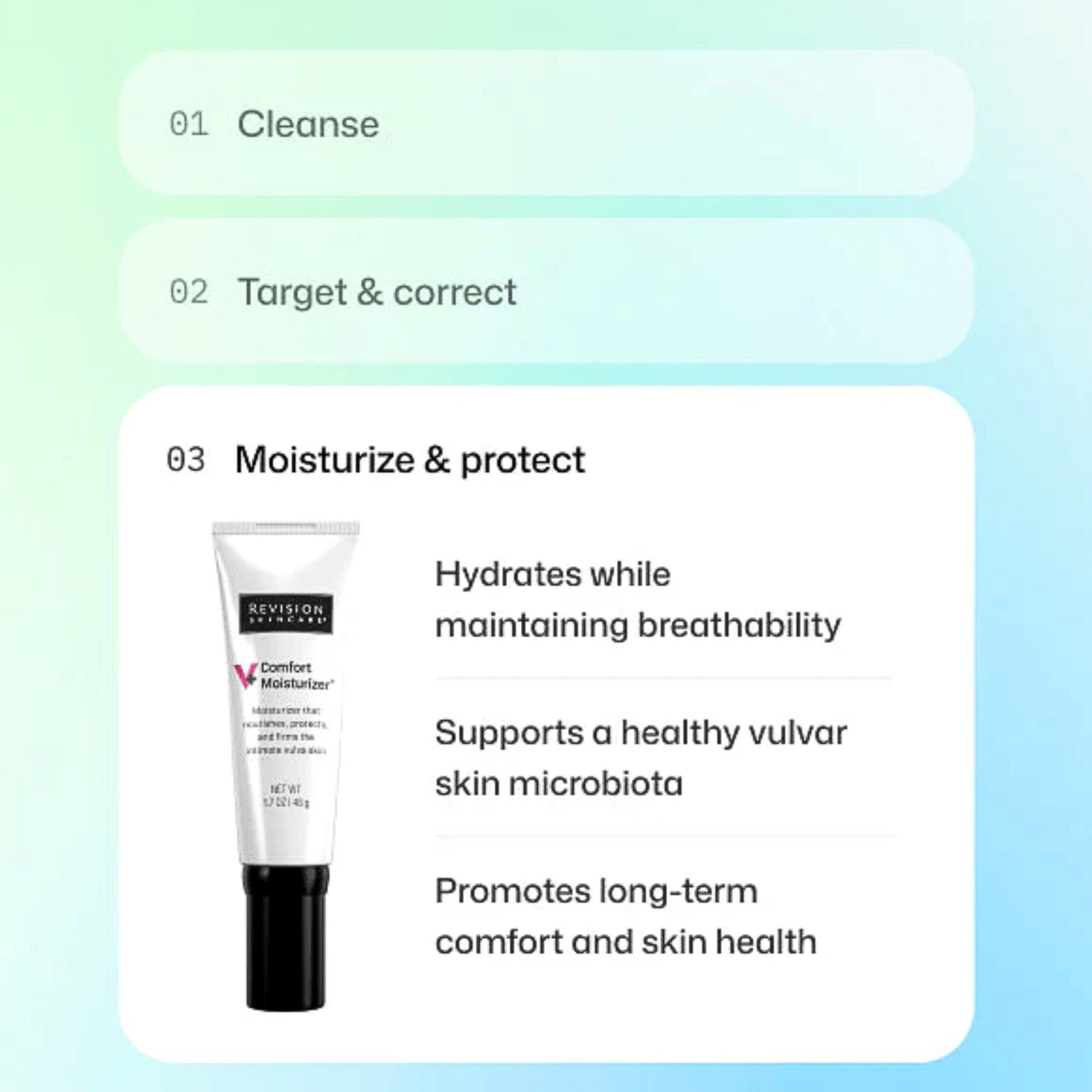 Revision Skincare V+ Comfort Moisturizer shop at Exclusive Beauty Club
