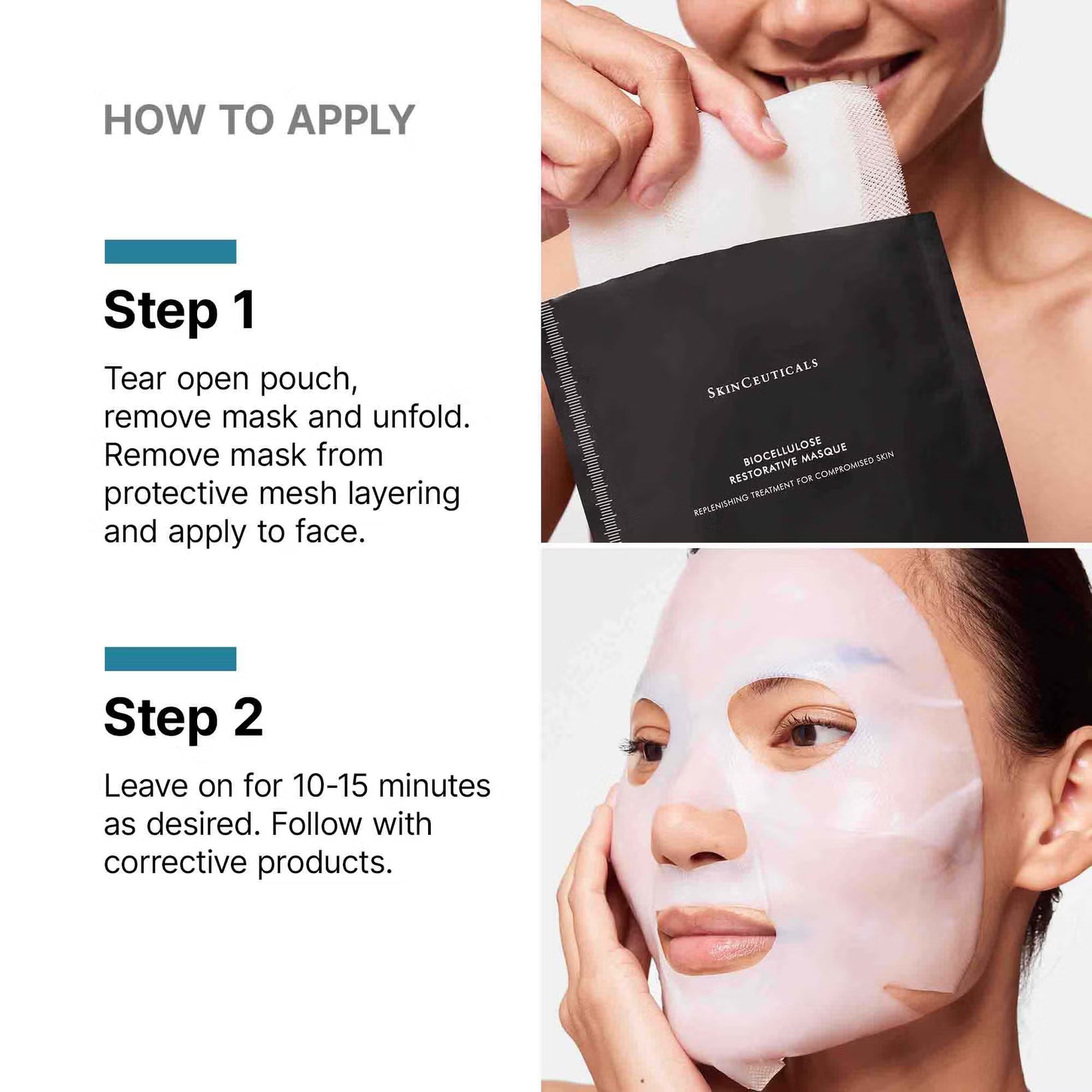SkinCeuticals Biocellulose Restorative Masque SkinCeuticals Shop at Exclusive Beauty Club