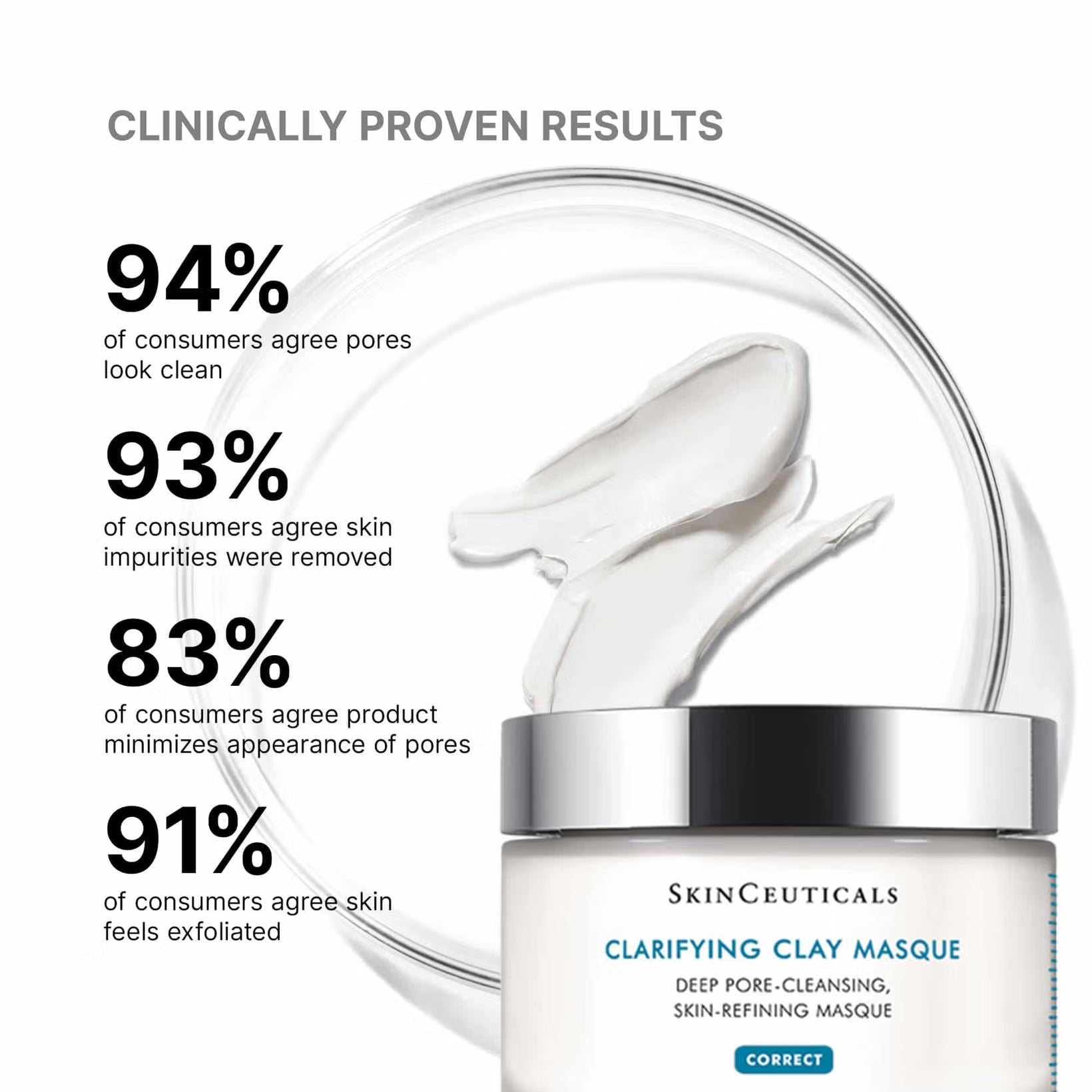 SkinCeuticals Clarifying Clay Masque SkinCeuticals 2.4 fl. oz. Shop at Exclusive Beauty Club