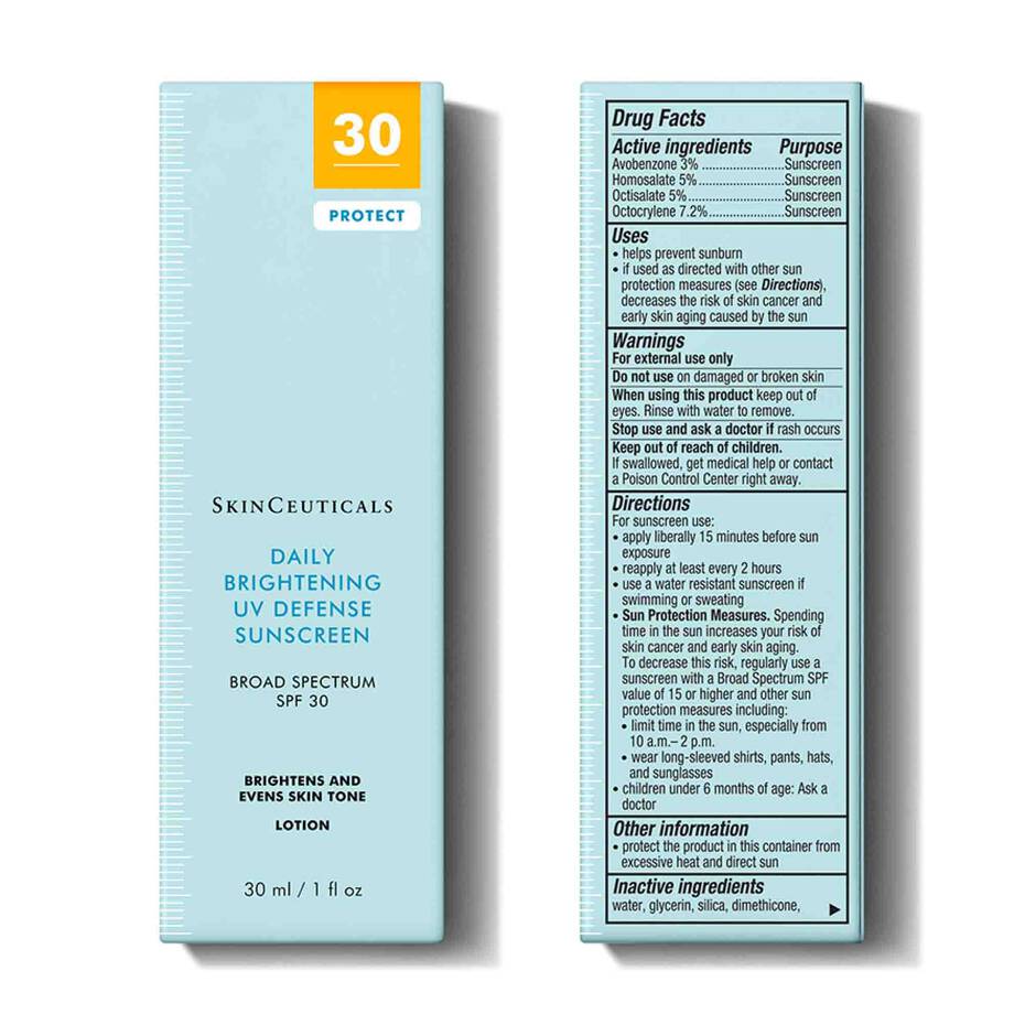 SkinCeuticals Daily Brightening UV Defense Sunscreen SPF 30 SkinCeuticals 1 fl oz Shop at Exclusive Beauty Club