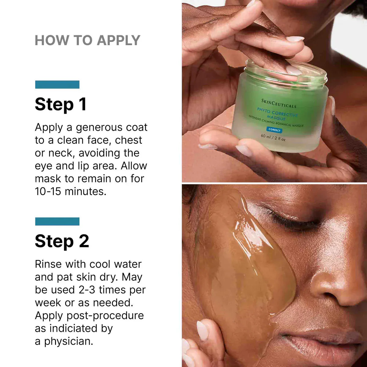 SkinCeuticals Phyto Corrective Hydrating + Calming Mask SkinCeuticals 2.0 fl. oz. Shop at Exclusive Beauty Club