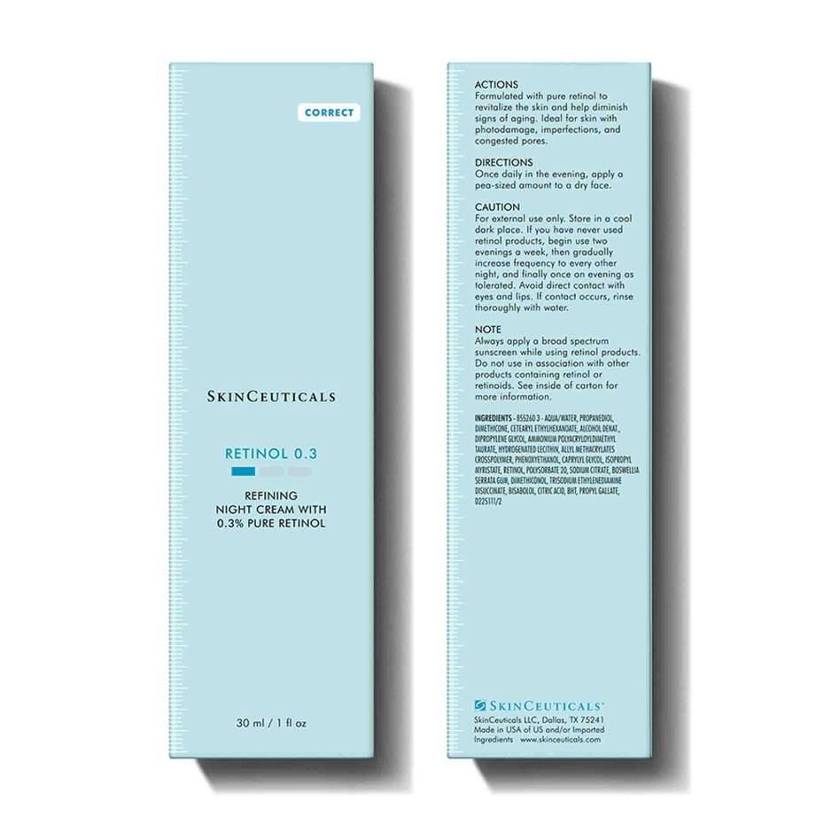 SkinCeuticals Retinol 0.3 Refining + Anti-Aging Night Cream Shop Exclusive Beauty Club Skincare