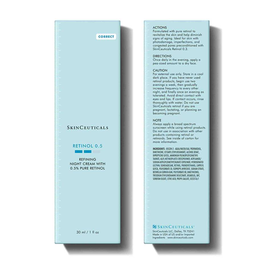 SkinCeuticals Retinol 0.5 SkinCeuticals 1.0 fl. oz. Shop at Exclusive Beauty Club