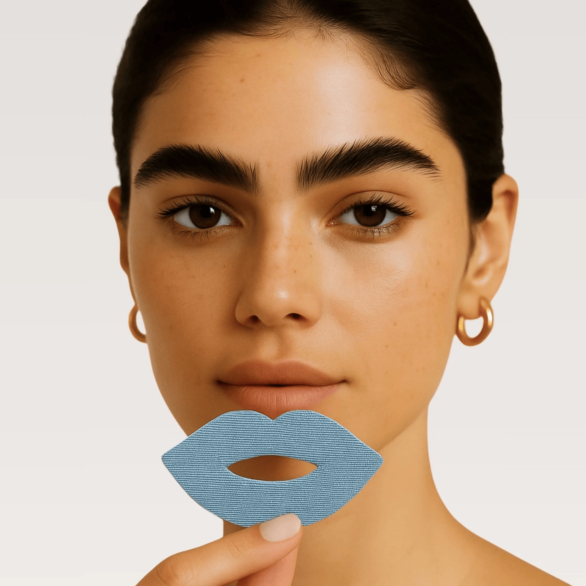 Solaris Laboratories NY Functional Kinesiology Mouth Tape strips for supporting nasal breathing and reducing snoring during sleep. Available at Exclusive Beauty Club.