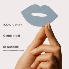 Solaris Laboratories NY Functional Kinesiology Mouth Tape strips for supporting nasal breathing and reducing snoring during sleep. Available at Exclusive Beauty Club.