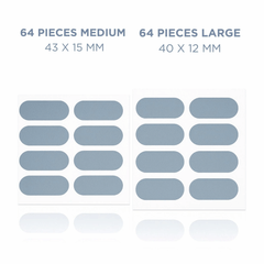 Solaris Laboratories NY Kinesiology Face Tape strips for overnight facial lifting and smoothing. Available at Exclusive Beauty Club.